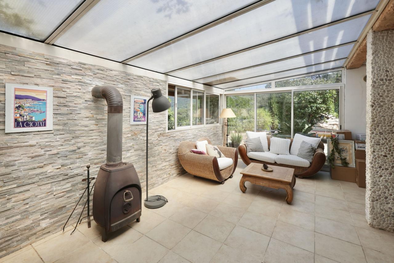 Luxury-property-for-sale-Grimaud-2026-veranda-inside Luxury Property for sale in Grimaud Côte d'Azur - Real estate